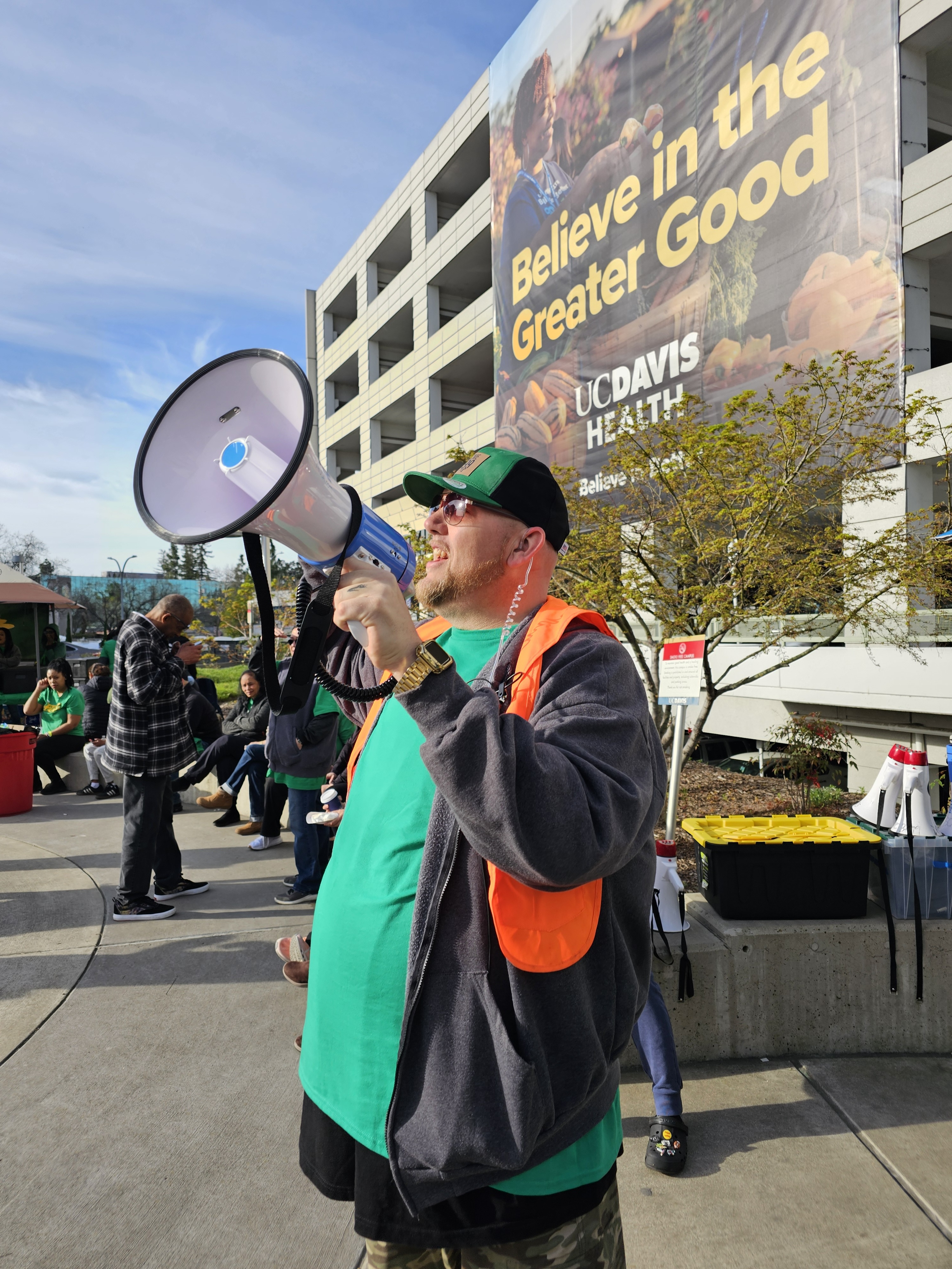 University of California workers went on strike citing management’s intimidation 