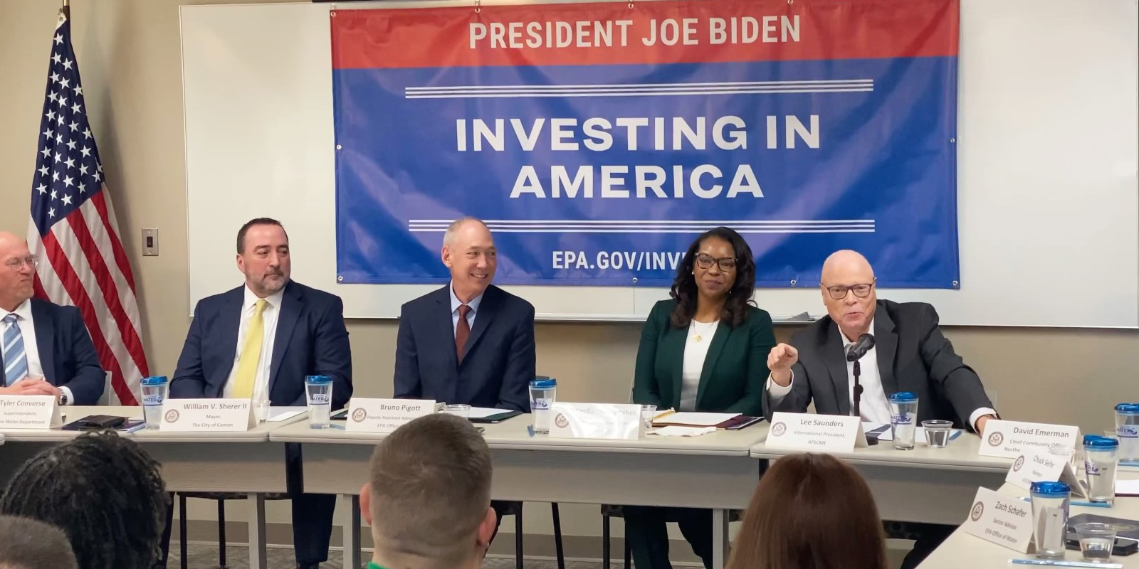 AFSCME president, Council 8 member praise Biden investment in Canton, Ohio, water plant