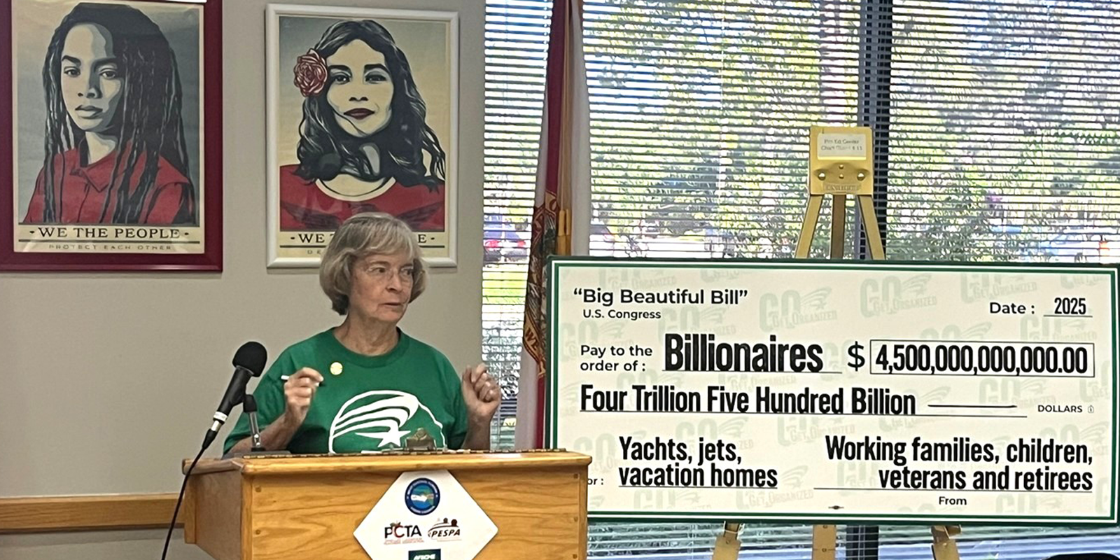 AFSCME Florida Retirees vow to hold Congresswoman Luna accountable  