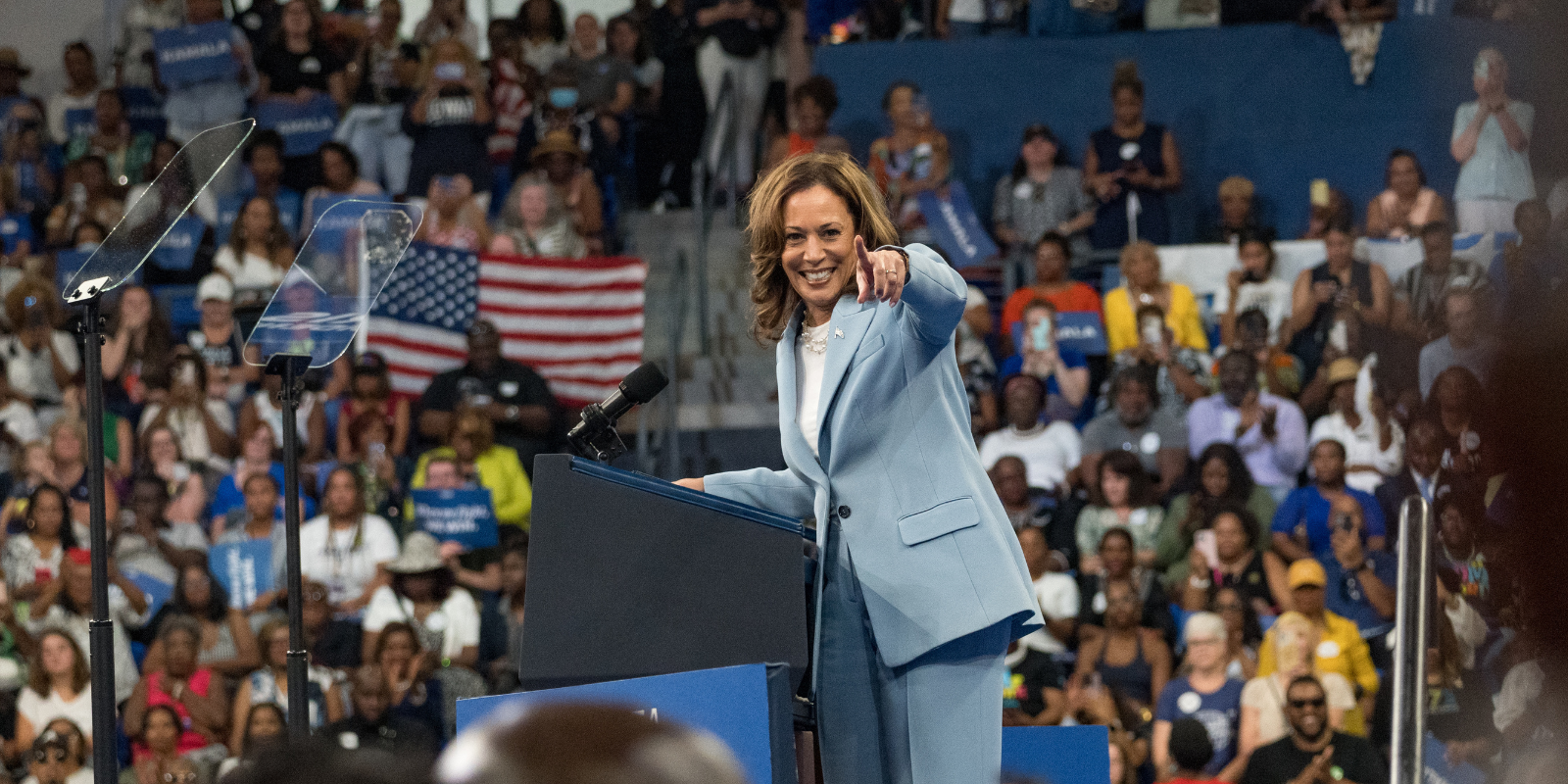 President Saunders: Trump’s attacks on Kamala Harris are ‘foolish, ignorant and divisive’