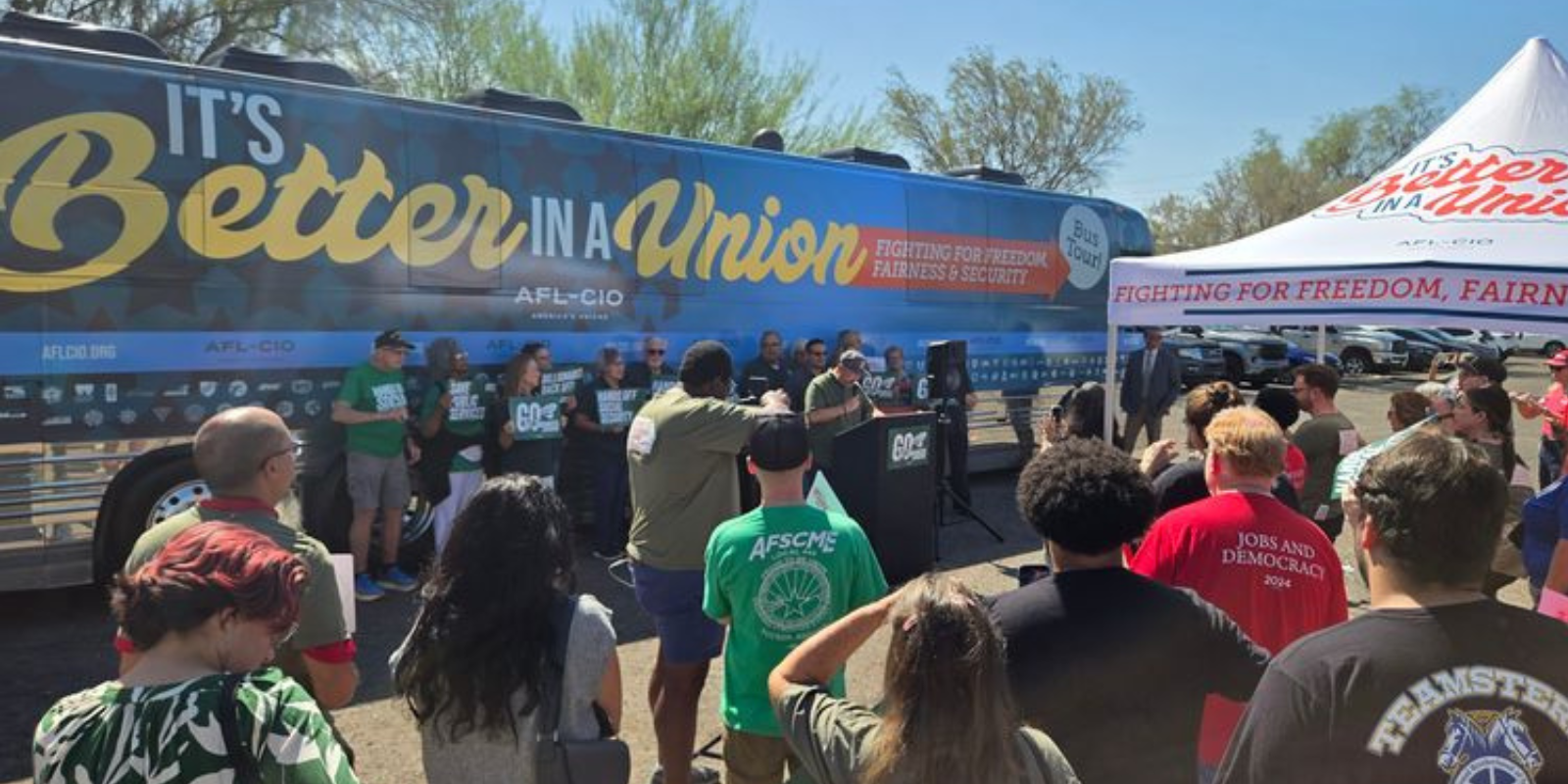 In Phoenix, AFL bus tour reveals Arizonans’ anger over ‘One Big Beautiful Bill’ 