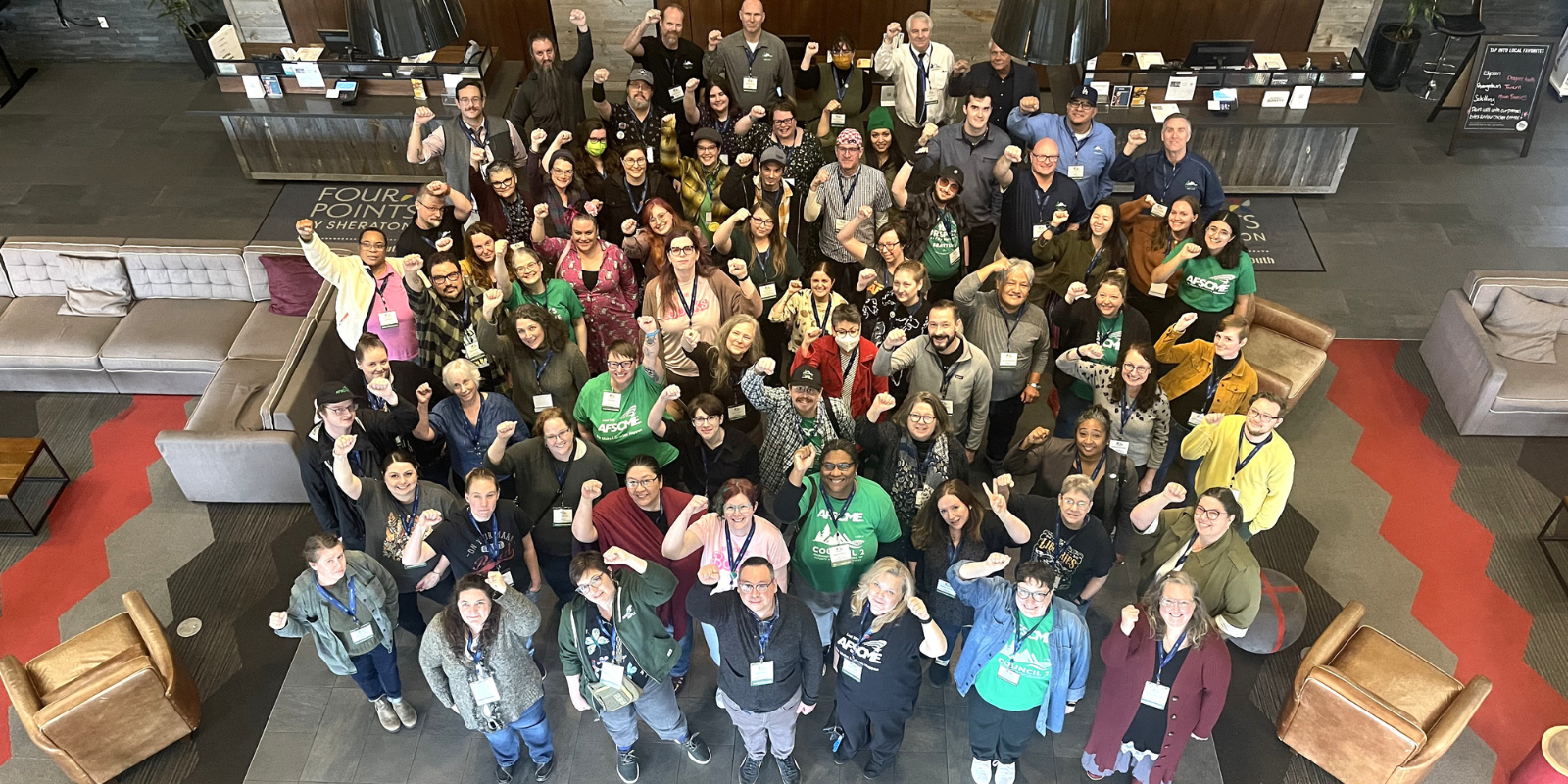 Workplace health, safety focus of AFSCME library workers’ summit in Seattle  