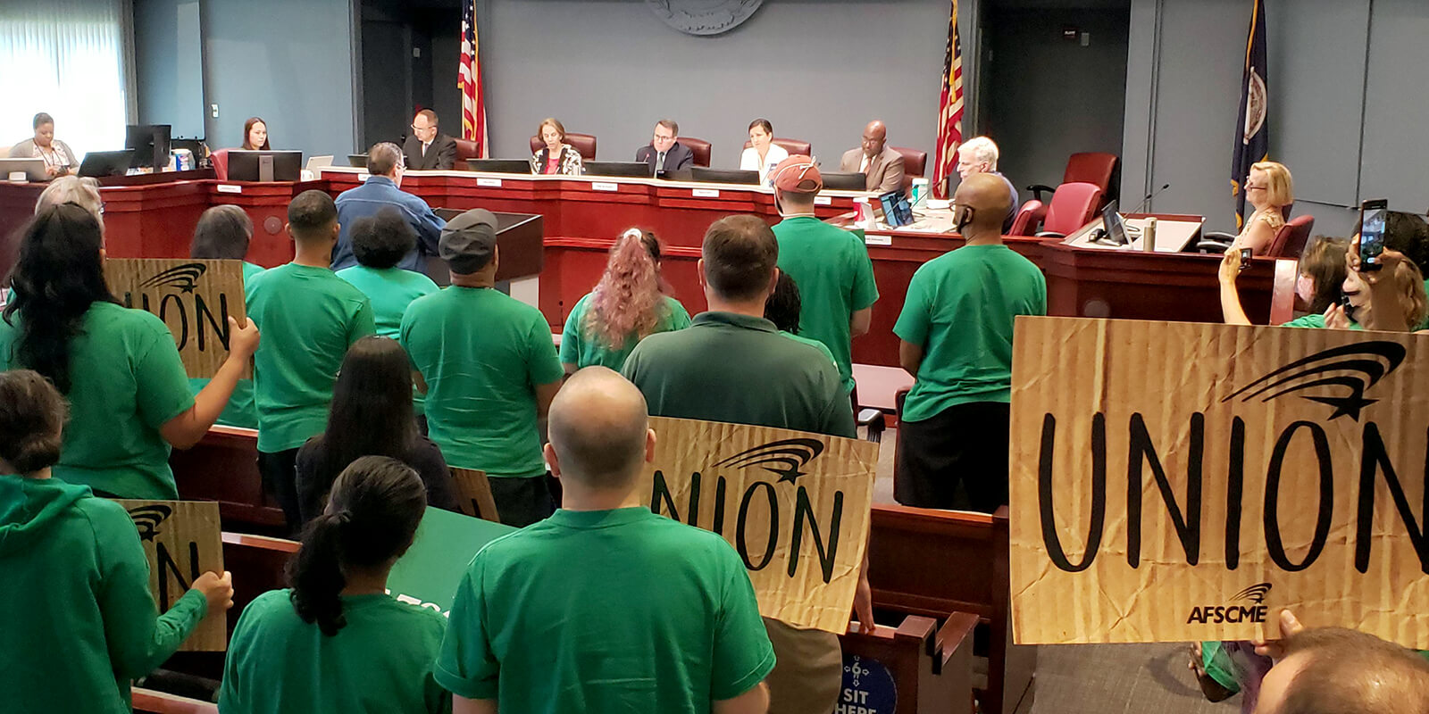 AFSCME Members Protect Collective Bargaining In Virginia American 