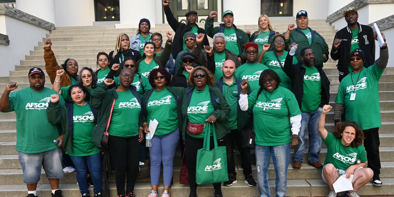 AFSCME Florida members say union-busting bill will not silence them 