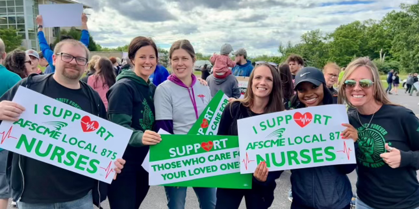 Registered nurses in Flint, Michigan, are fighting for a fair contract and are ready to strike