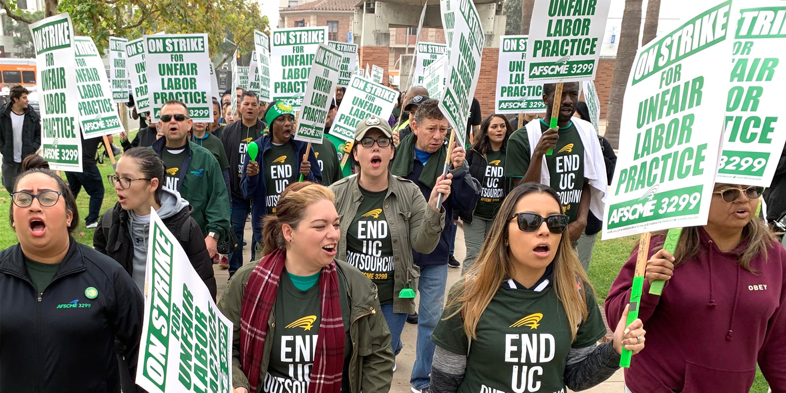 AFSCME Members Stand Up Against Outsourcing at University of California