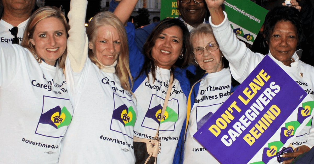 California Home Care Providers Win Overtime Pay