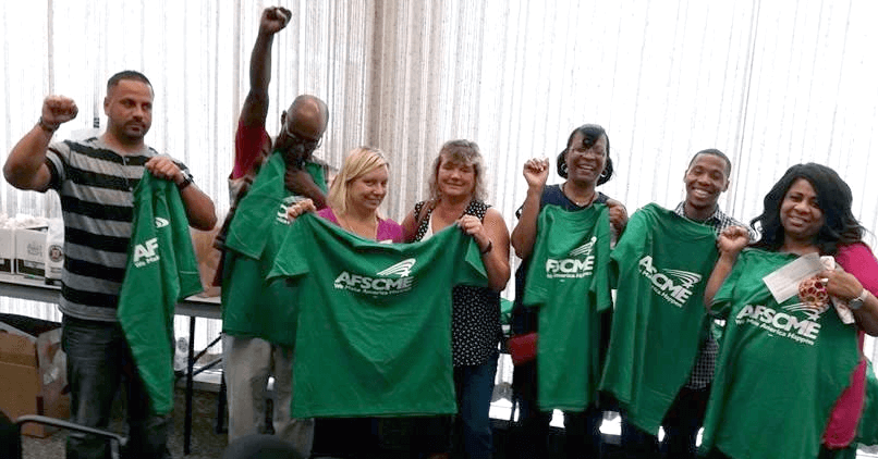 Two Hundred-Plus County Employees Join AFSCME in Indy