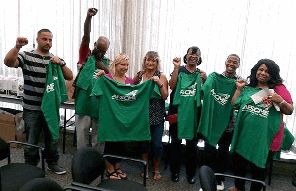 Two Hundred-Plus County Employees Join AFSCME in Indy