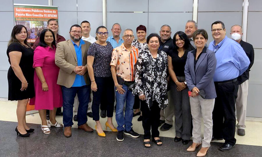 Miembros de AFSCME en Puerto Rico logran gran victoria con nuevo acuerdo