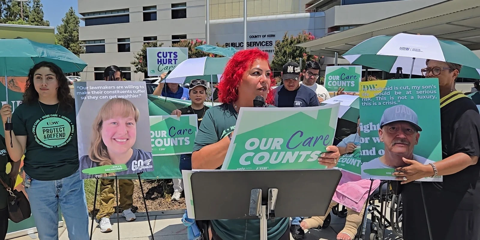 Rally against Medicaid cuts