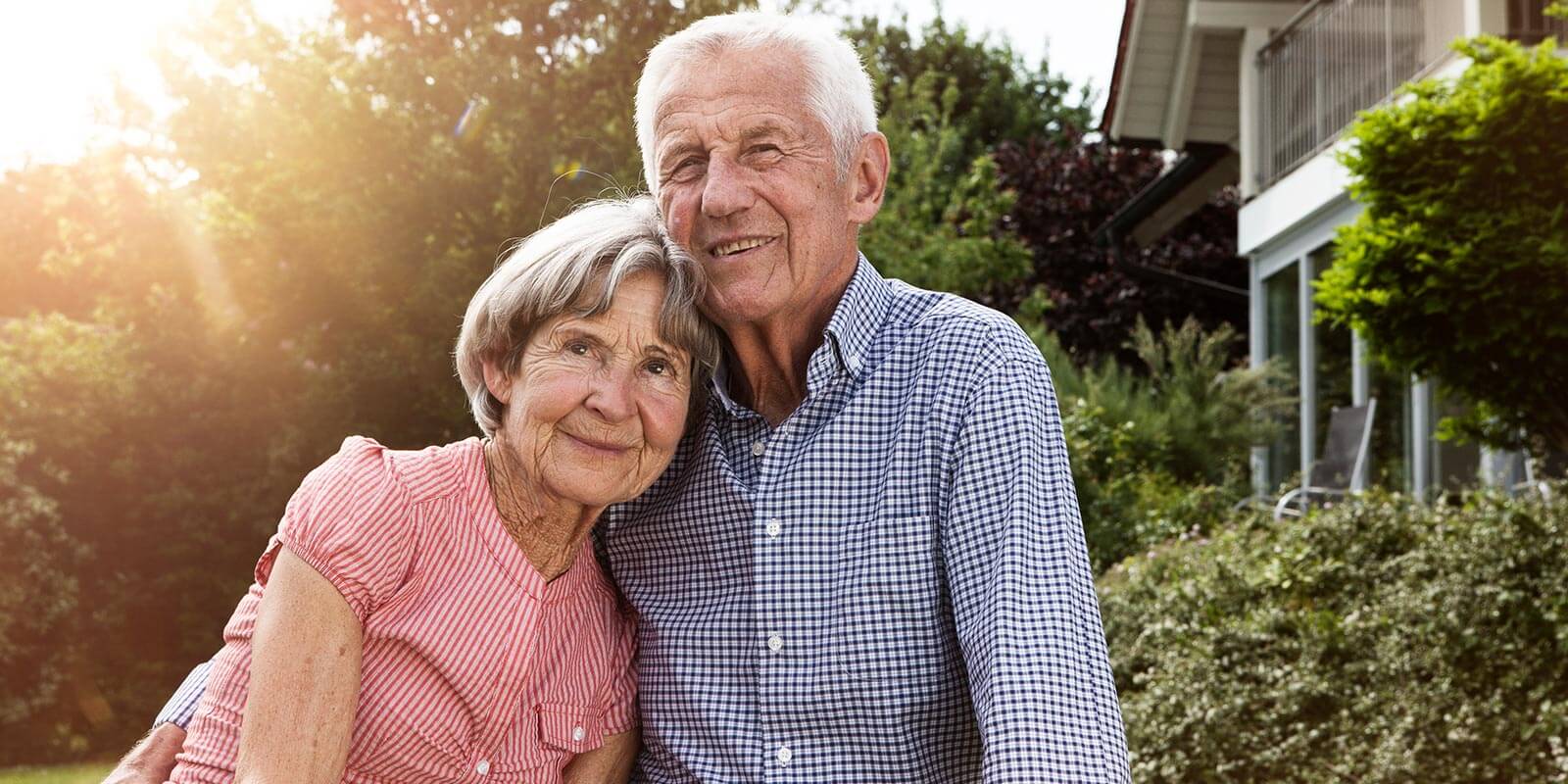Retirement elder couple