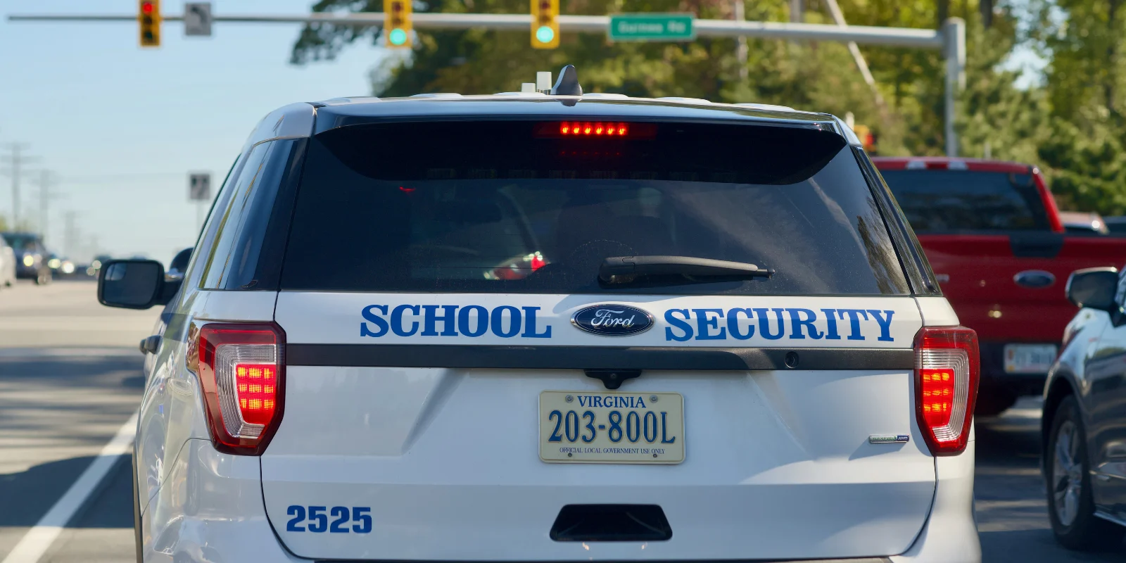School Security car