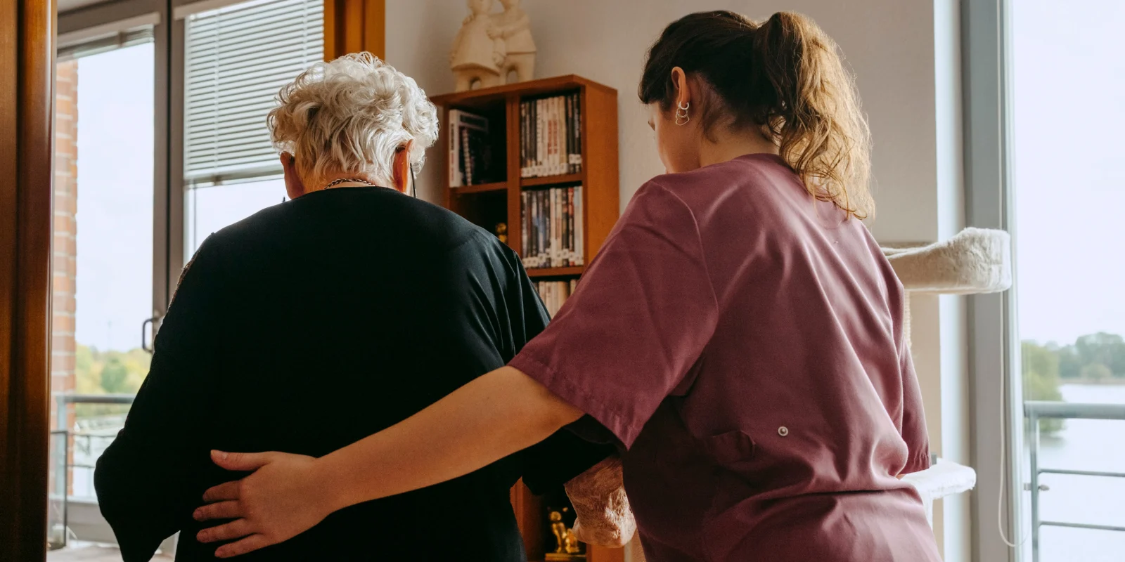 Health care worker and elder
