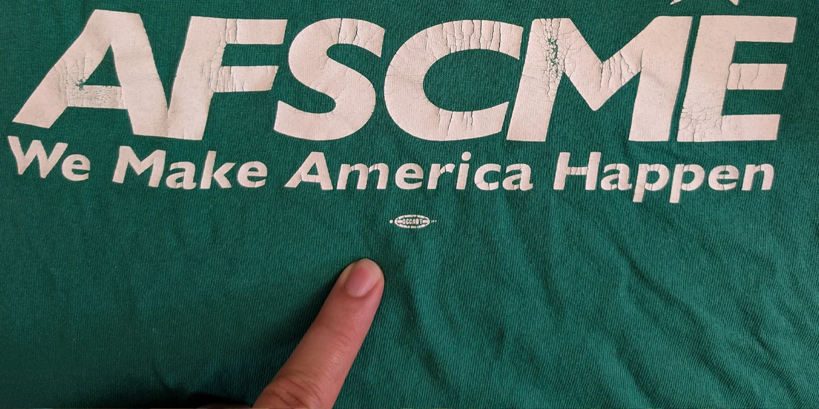 AFSCME T-shirt