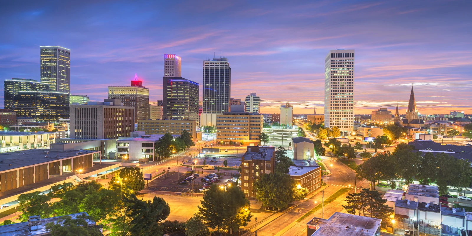 Tulsa Oklahoma skyline