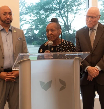 Lillian Roberts speaks