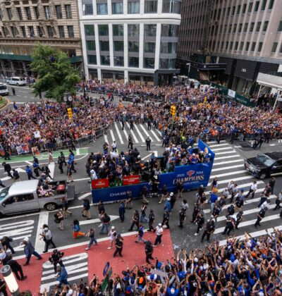 Knicks Ticker Tape Parade in 2026
